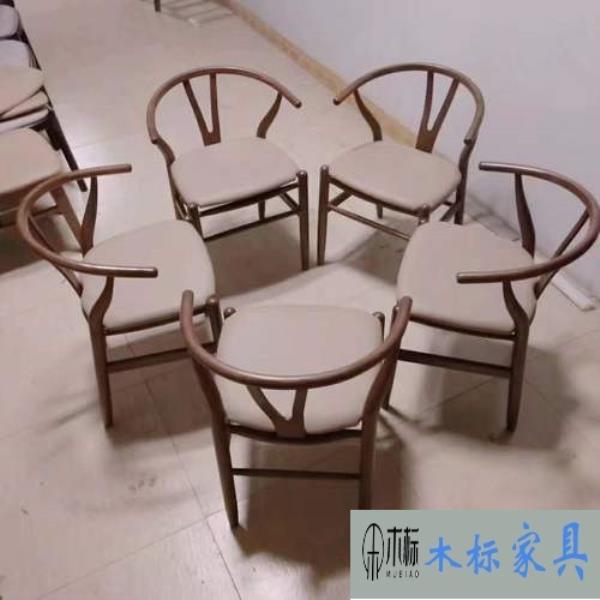 实木白腊木咖啡椅批量生产价格从优